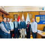 Επίσκεψη του Αν. Καθηγητή Νικόλαου Δημάκη στο Πανεπιστήμιο Αλεξάνδρειας στο πλαίσιο του προγράμματος Erasmus+