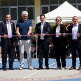 Τελετή εγκαινίων των ανακαινισμένων εξωτερικών γηπέδων της Σχολής Επιστήμης Φυσικής Αγωγής και Αθλητισμού